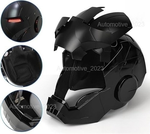 Iron man black mk5 helmet - iron, 1:1