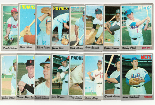 1970 topps baseball - 1970, cards